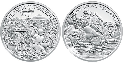 10 евро 2010 года, Монетный двор Австрии