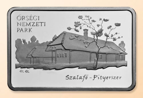 Реверс серебряной монеты Венгрии, 2010