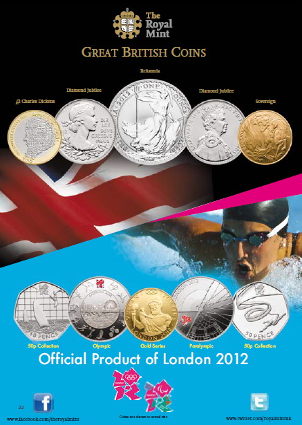 2012 год, Королевский монетный двор Великобритании