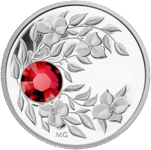 Монета для июльских именинников, Канада 2012