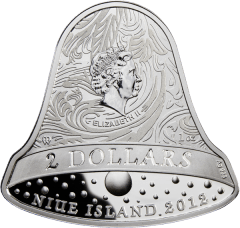 Аверс монеты "Рождественский колокольчик"