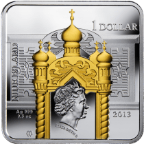 Аверс серебряной монеты "Николай Чудотврец" 213