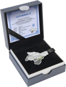 Серебряная монета "Ливадийский дворец" в футляре