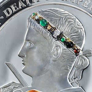 Uvelichenie 2 kilo-AUGUSTUS silver coin