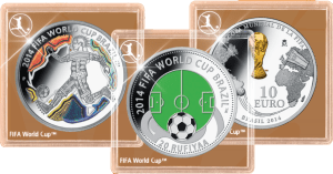 Официальные капсулы монет FIFA 2014