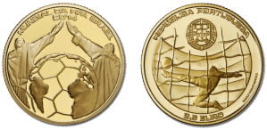 Portugal-Gold-Coin-FIFA-2014