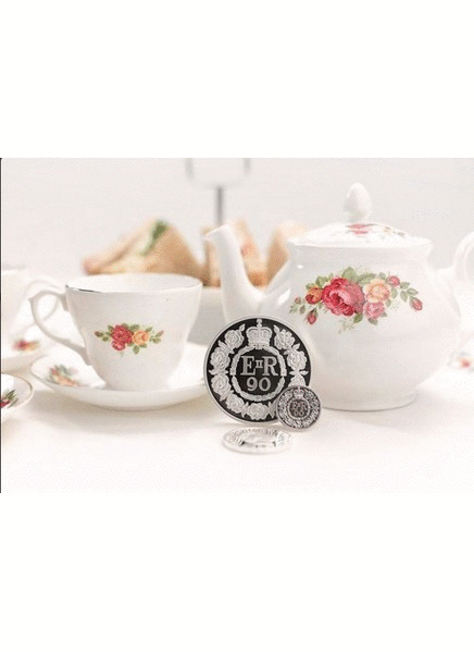 Монеты к 90-летию Елизаветы II Royal Mint