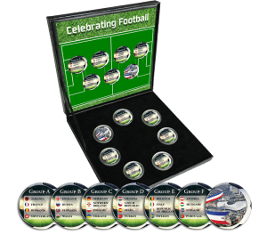 Набор из 7 монет ЕВРО-2016