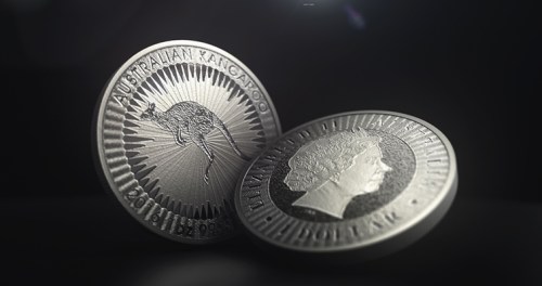 Инвестиционная монета Кенгуру 1 унция Пертский Монетный двор Австралия