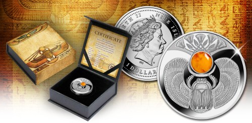 amber-scarab-silver-coin