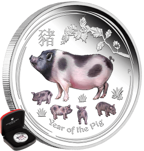 01-2019-YearOfThePig-1oz-Silver-Coloured-ProofCoin-Main