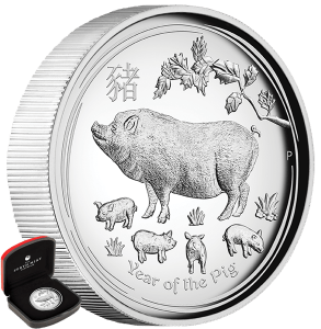 01-2019-YearOfThePig-Silver-1oz-HighRelief-Proof-Main
